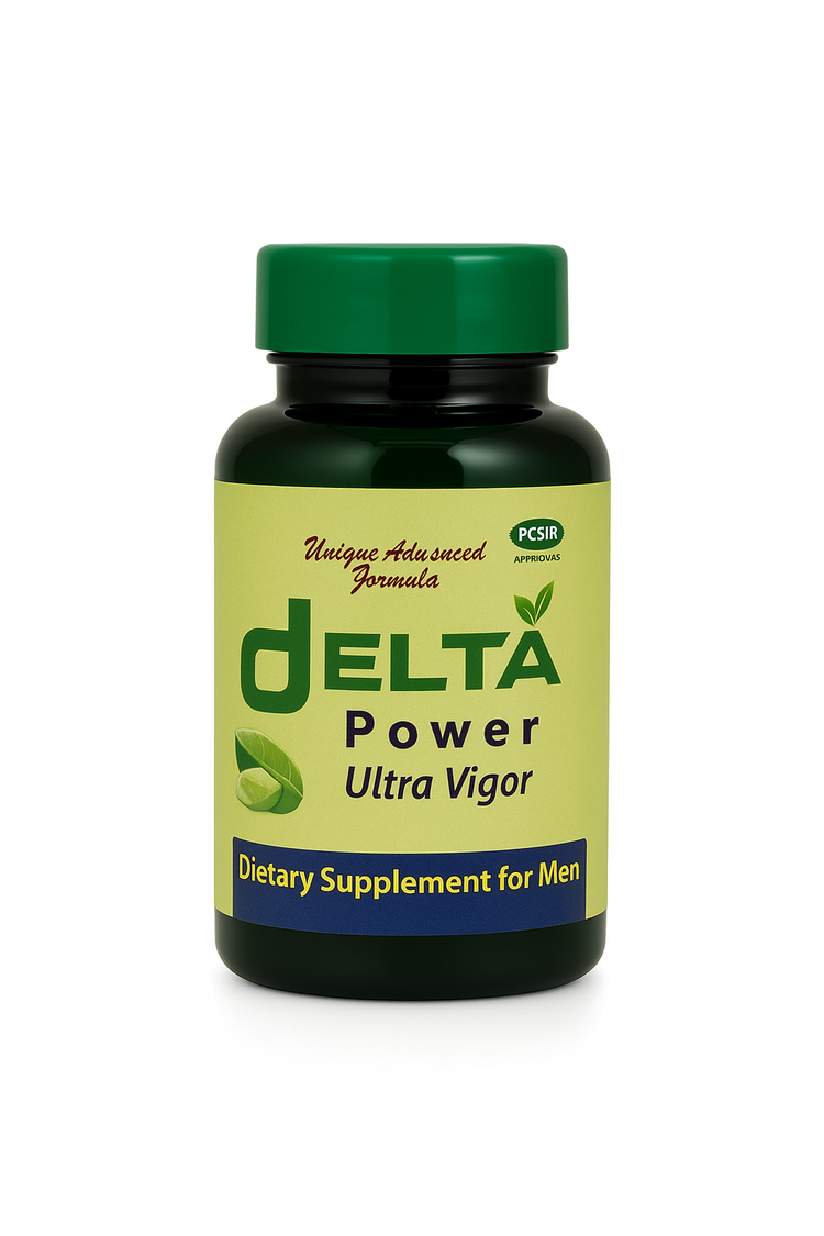Delta Power Ultra Vigor – Herbal Male Vitality Supplement | Dynamic Herbal Pharma