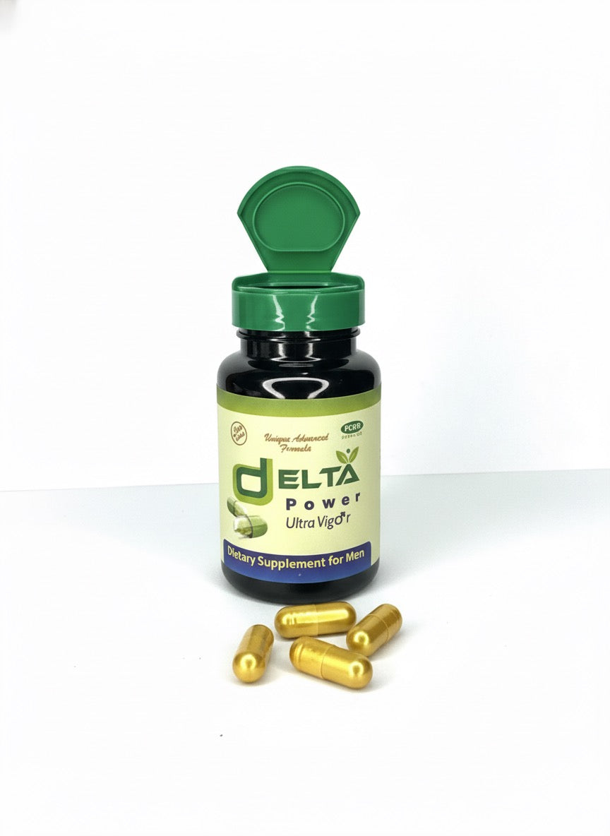 Delta Power Ultra Vigor – Herbal Male Vitality Supplement | Dynamic Herbal Pharma